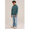 WE Fashion sweat hoodie - groen