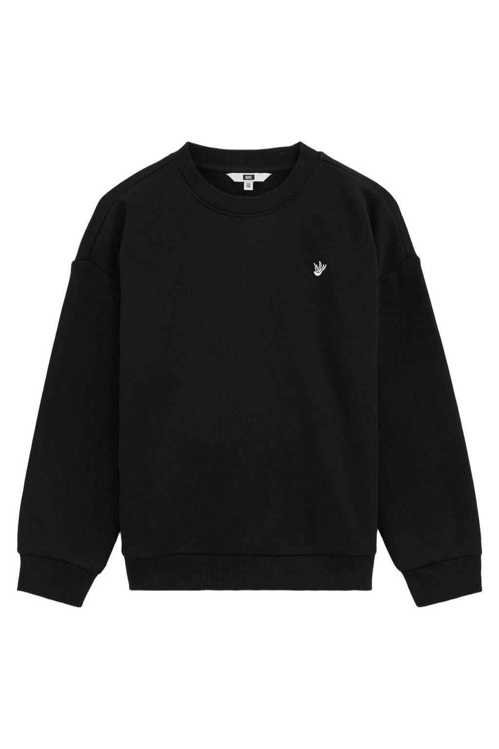 WE Fashion sweater - zwart