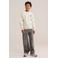WE Fashion sweater met backprint - beige