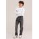 WE Fashion Blue Ridge straight leg jeans - grijs