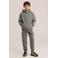 WE Fashion sweat cargobroek - kaki
