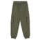 WE Fashion sweat tapered cargo joggingbroek - olijfgroen