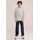 WE Fashion Blue Ridge straight leg regular fit jeans - donkerblauw