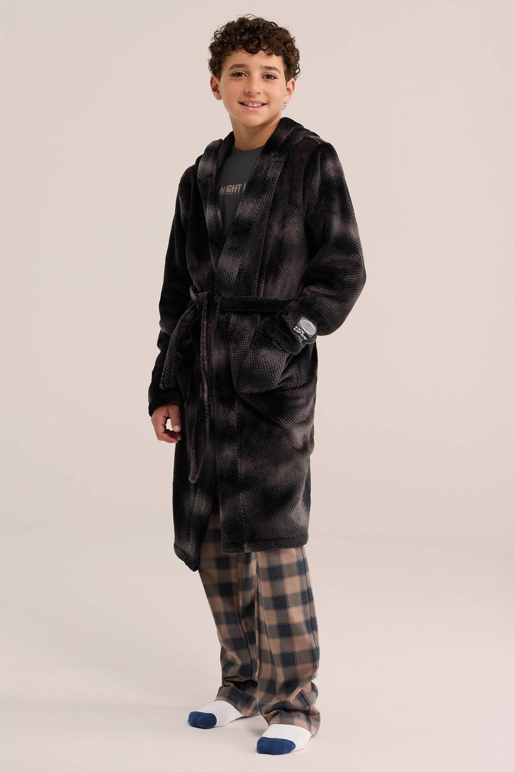 WE Fashion badjas - zwart