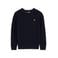WE Fashion katoenen gebreide trui - donkerblauw