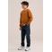 WE Fashion sweater - donkeroranje
