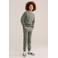 WE Fashion sweater - grijsgroen