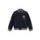 WE Fashion baseball jacket met patches - donkerblauw