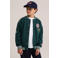 WE Fashion baseballjack met patches - groen