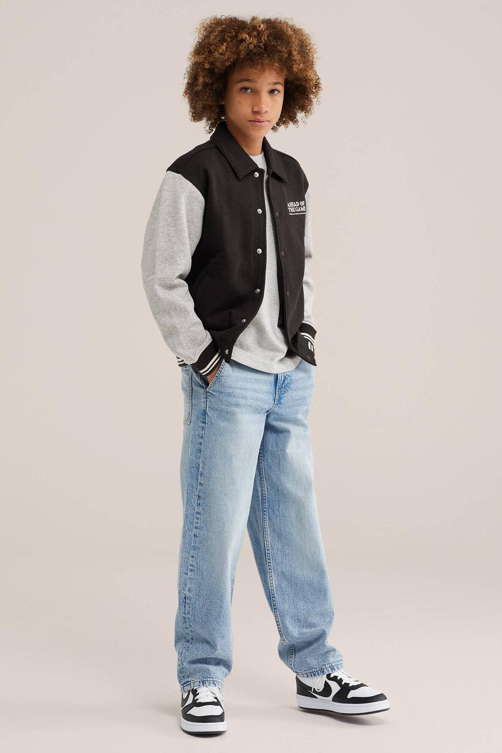 WE Fashion sweatvest - zwart