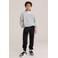 WE Fashion tapered joggingbroek - zwart