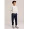 WE Fashion tapered joggingbroek - donkerblauw