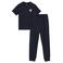 WE Fashion pyjama met backprint - marineblauw