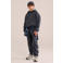 WE Fashion Blue Ridge loose fit joggingbroek - antraciet