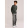 WE Fashion sweater - donkergroen