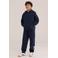 WE Fashion Blue Ridge loose fit joggingbroek - marineblauw