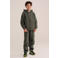 WE Fashion Blue Ridge sweater - donkergroen