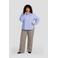 GREAT LOOKS gestreepte blouse blauw