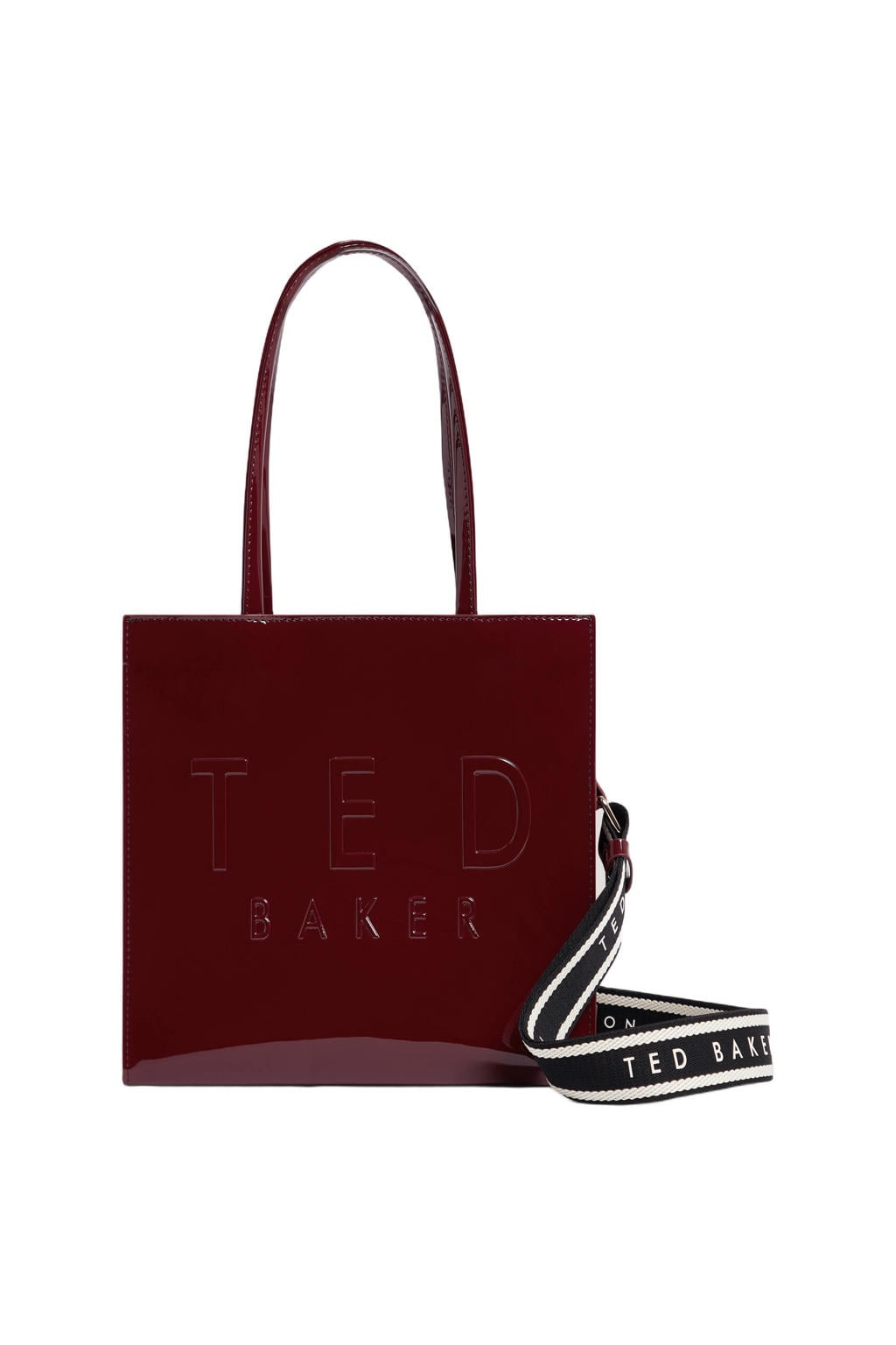 Ted Baker shopper ICONICA donkerrood