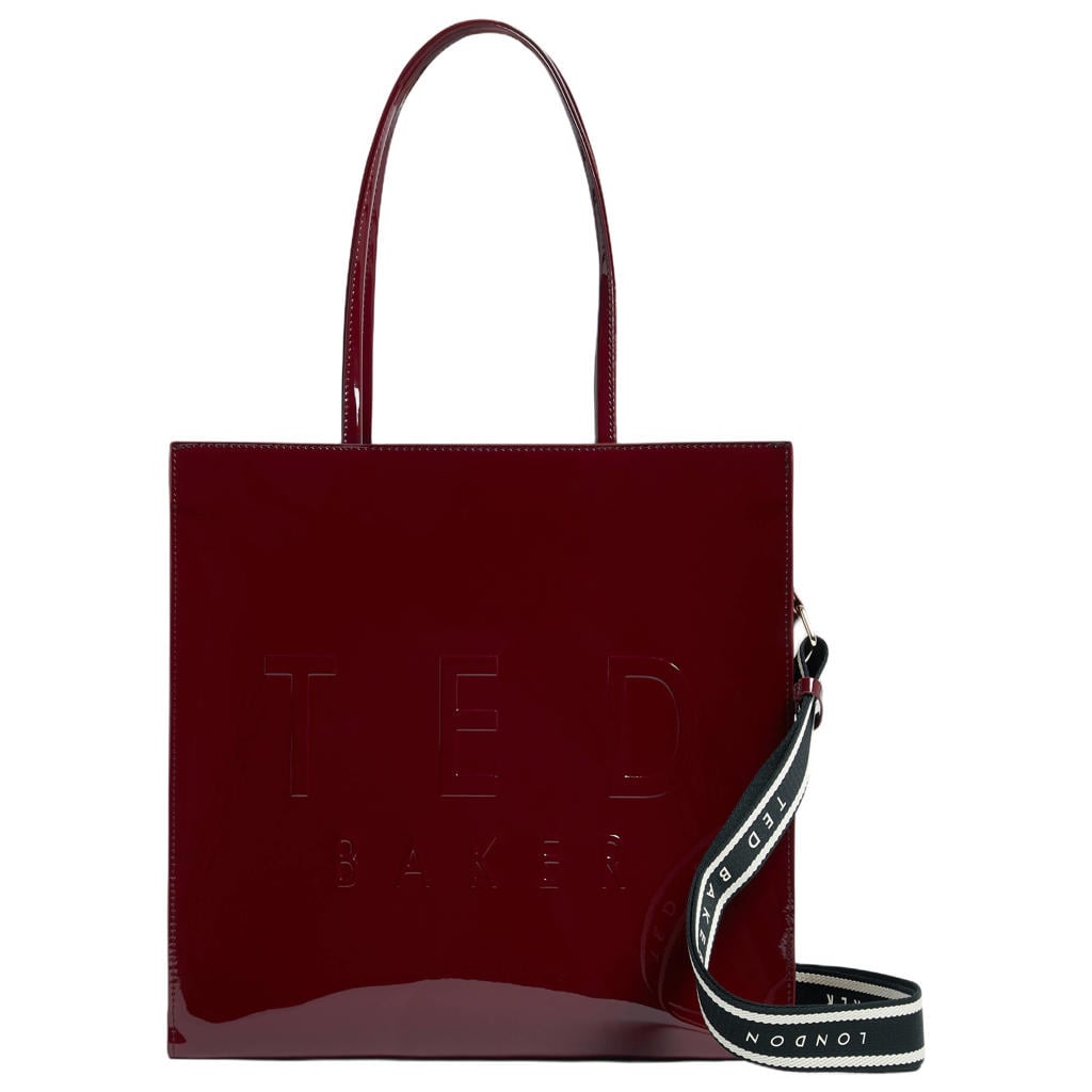 Ted Baker shopper ICONNY donkerrood