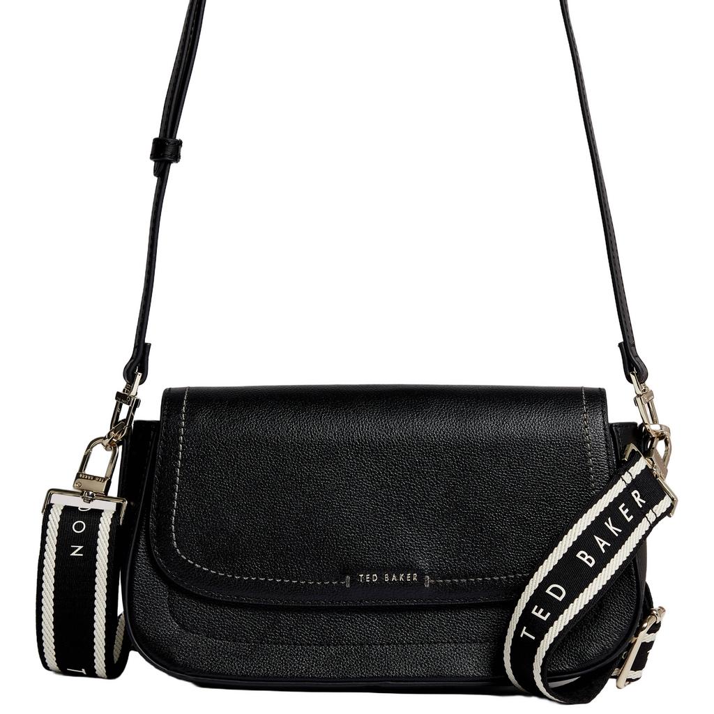 Ted Baker leren crossbody tas LOUIIZE zwart