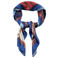 Mango sjaal met all over print blauw
