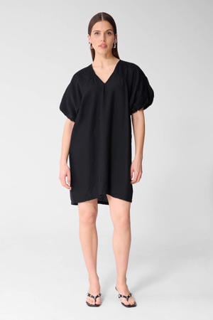 T-shirtjurk zomerjurk zwart