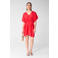Shoeby v-hals zomerjurk - rood