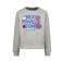 Vingino sweater met print - grijs melange