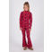 Vingino flared broek met print - rood