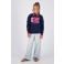 Vingino sweater met print - donkerblauw