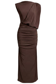 thumbnail: OBJECT maxi jurk bruin