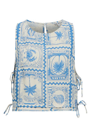 top blauw