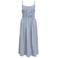 OBJECT gestreepte midi jurk blauw