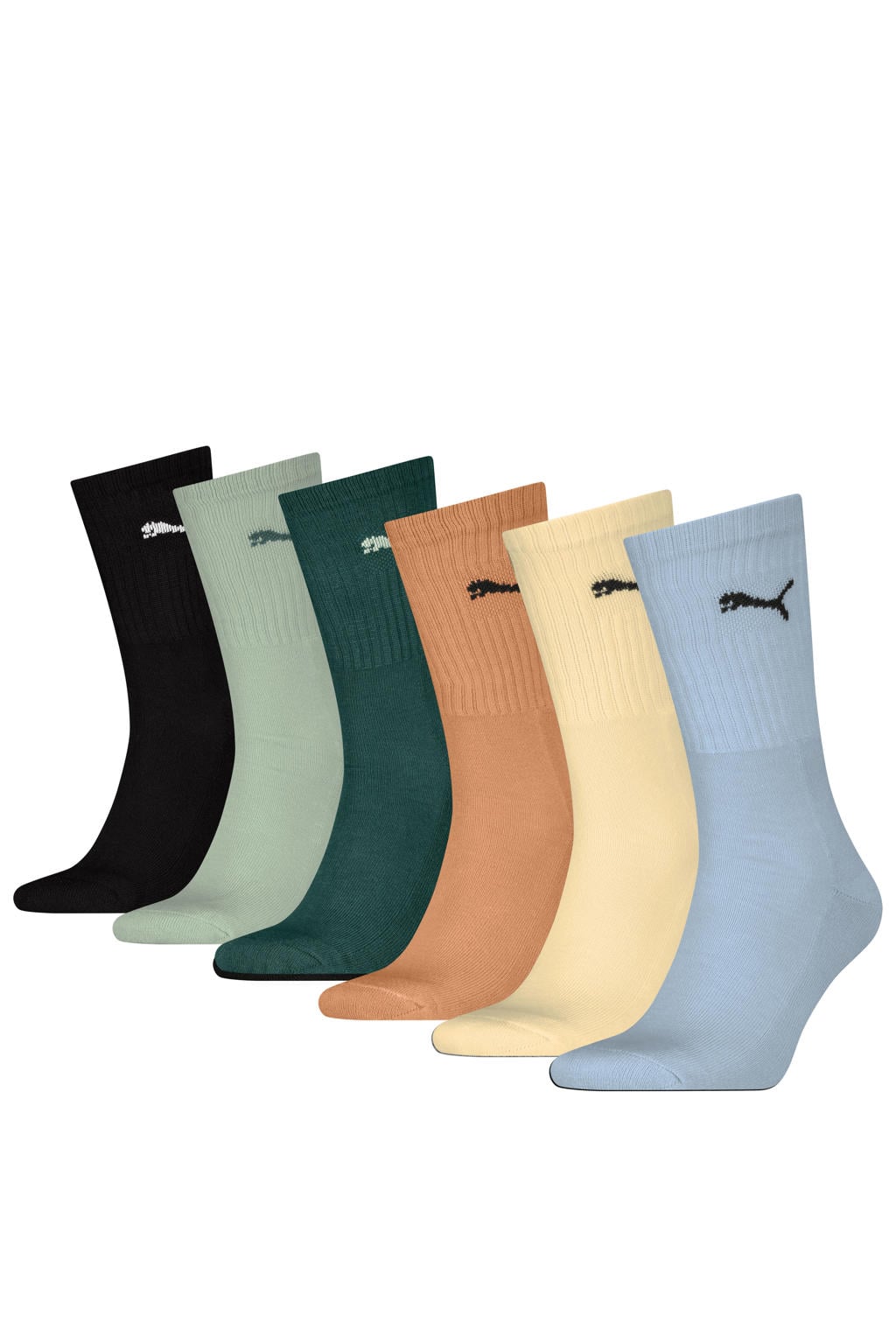 Puma sokken - set van 6 multi