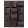 WOOOD Axis wanddeco betonlook bruin (81x61x9 cm)