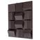WOOOD WOOOD Axis Wanddeco - Betonlook - Bruin - 81x61x9