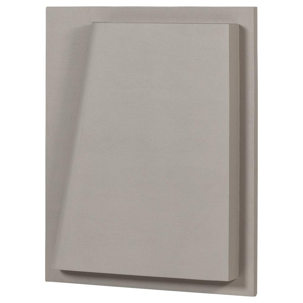 WOOOD Numa wanddeco betonlook grijs (104x84x13 cm)