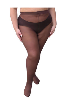 panty 30 denier donkerbruin