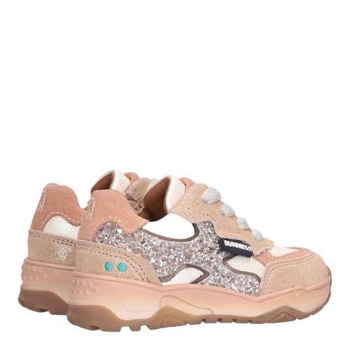 Bunnies JR BunniesJR suède sneakers roze/beige