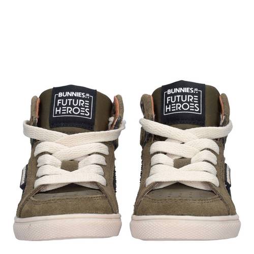 Bunnies JR BunniesJR suède sneakers kaki