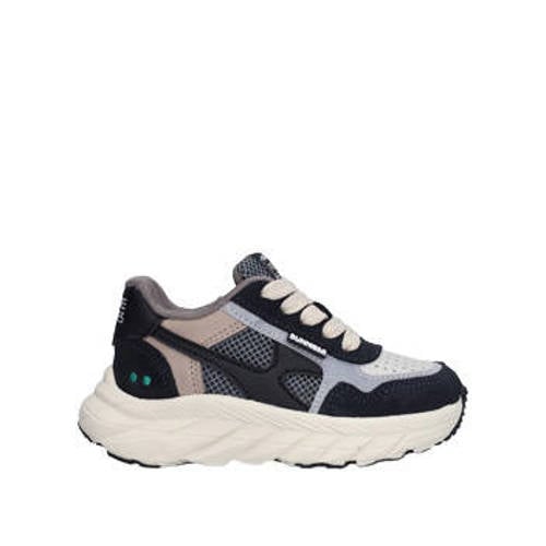 Bunnies JR BunniesJR suède sneakers donkerblauw
