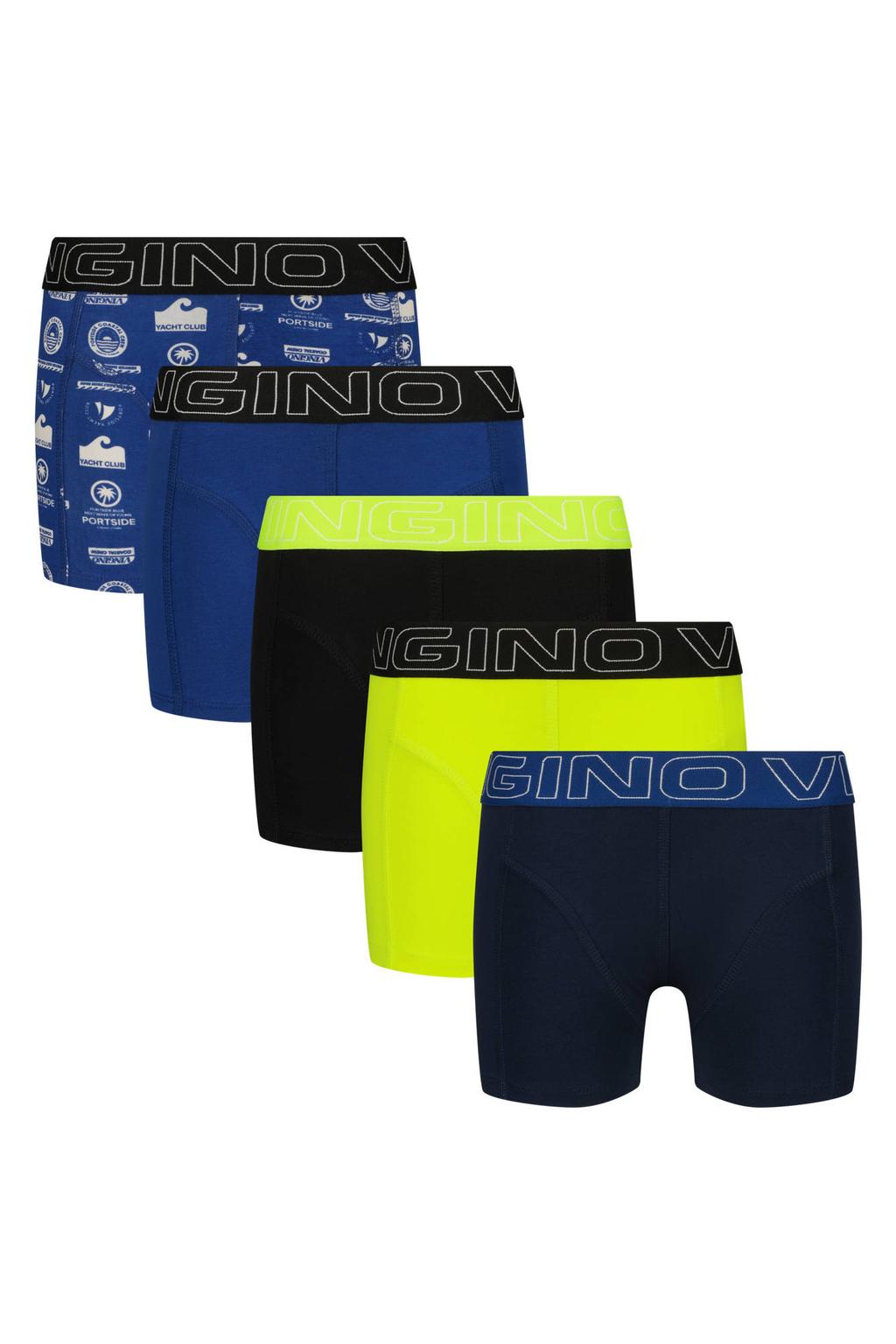 Vingino boxershorts met print (set van 5)