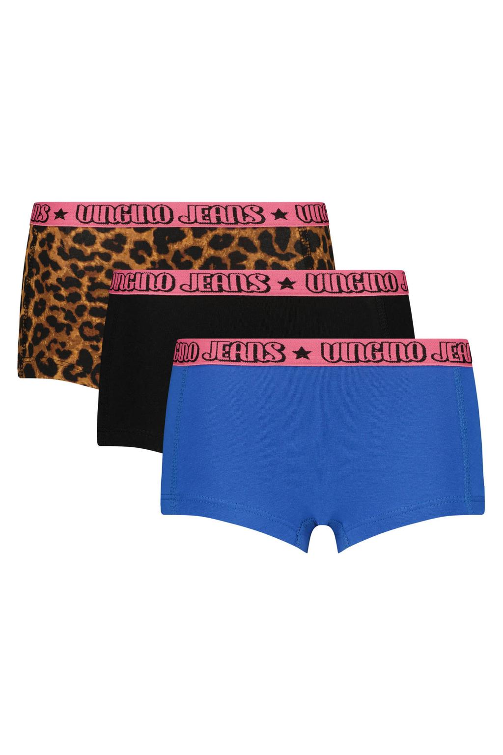 Vingino shorts met print (set van 3)