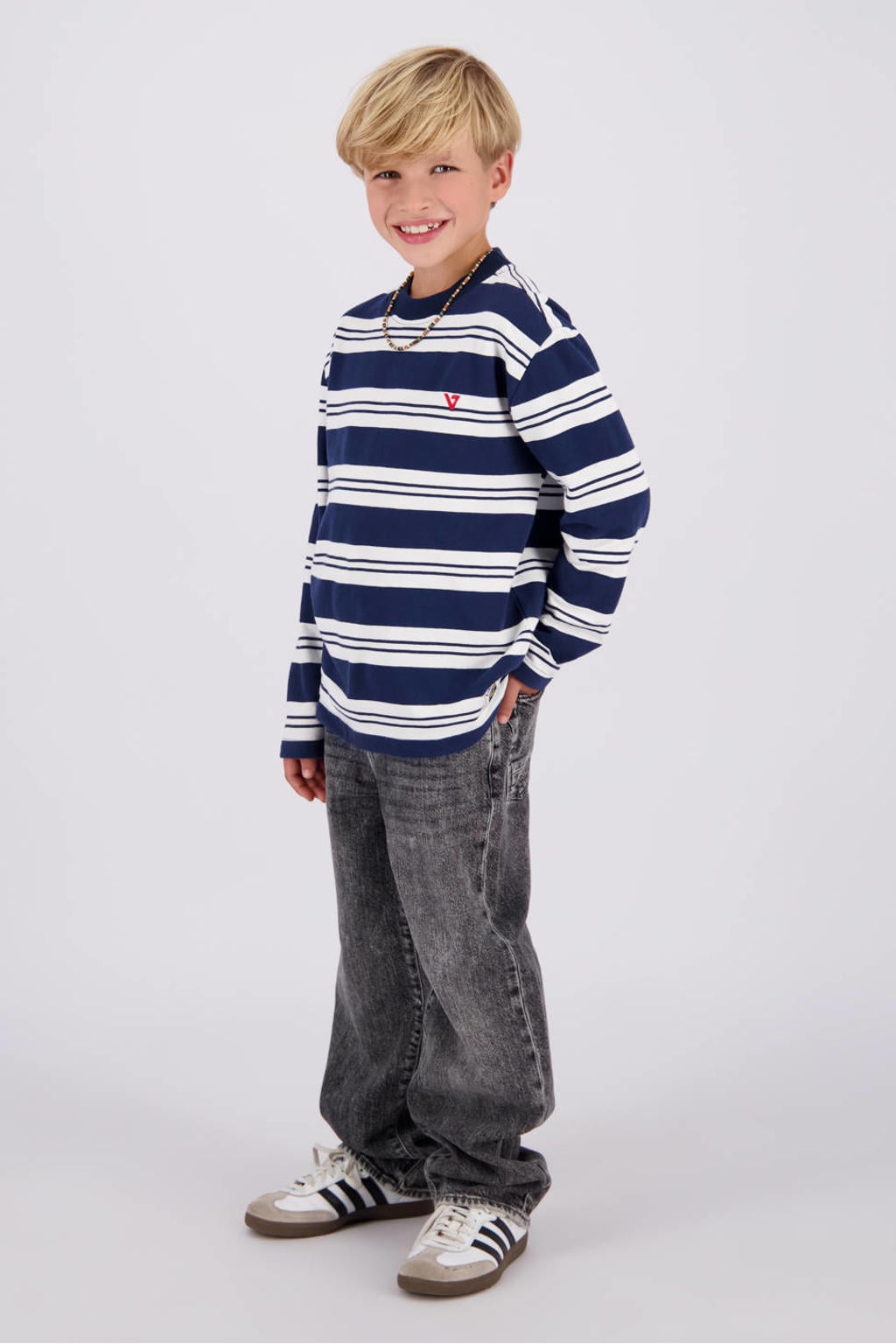 Vingino Keaton baggy jeans - grijs