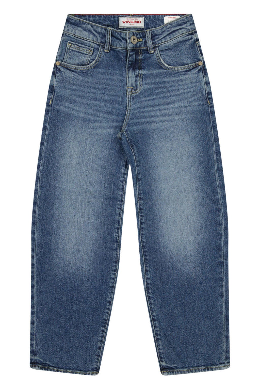 Vingino Keaton baggy jeans - Mid Blue Wash