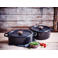 Alva Braadpan - Dutch Oven - Ovaal - Nori - 31 x 21 cm - geëmailleerde anti-aanbaklaag