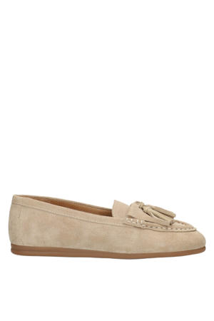 Mia suède mocassins - beige