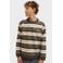 Redefined Rebel gestreepte sweater - groen