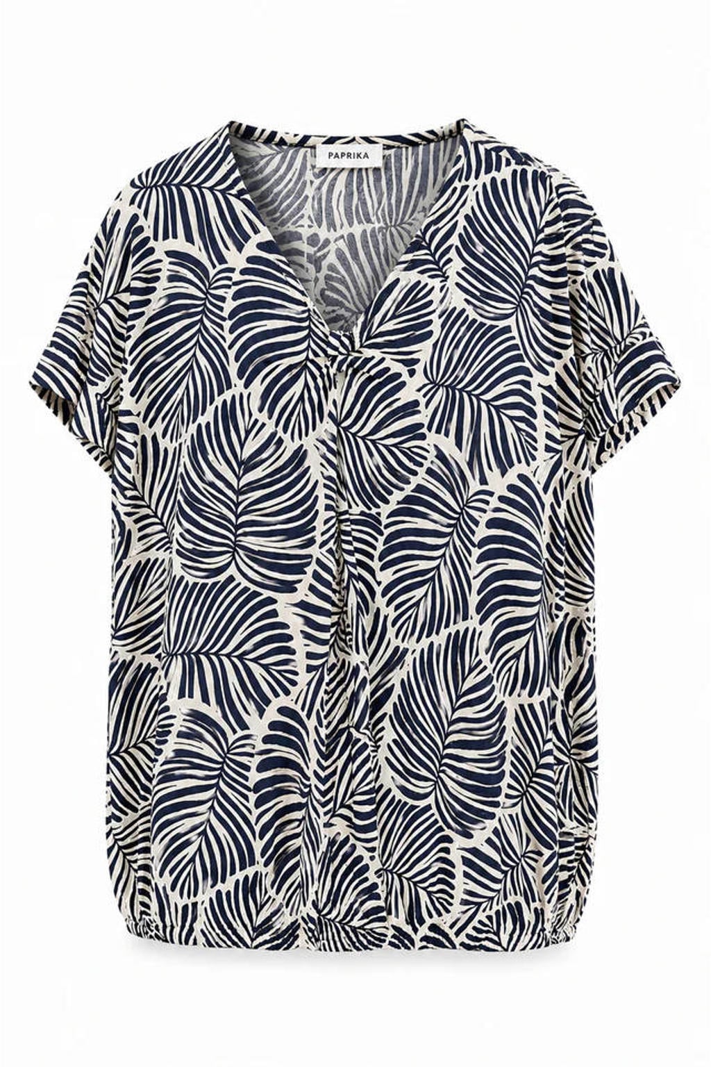 Paprika top Plus Size - donkerblauw